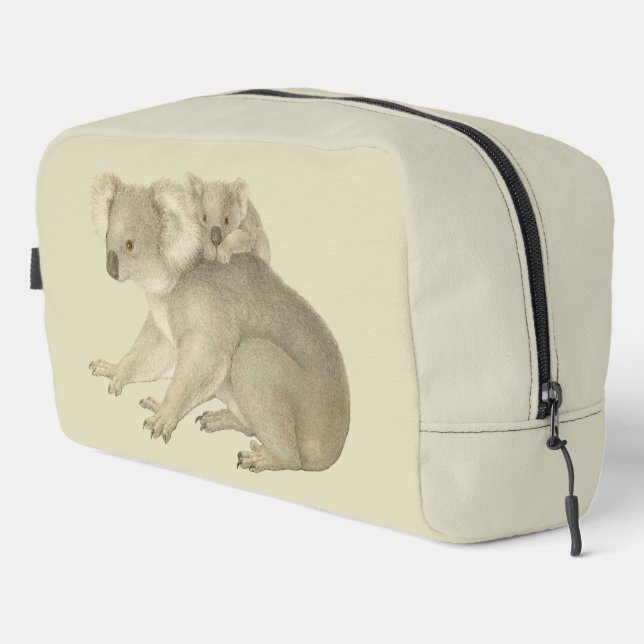 Personalised Koala Design Toiletry Bag (Right Corner)