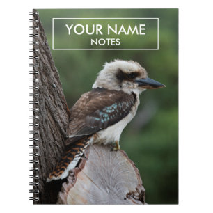 Personalised Kookaburra Notebook
