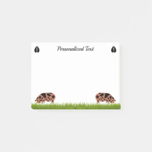 Personalised Kunekune Pigs Post-it Notes