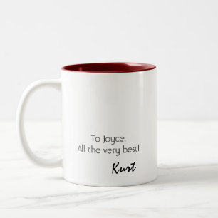 Personalised Kurt Bestor Mug