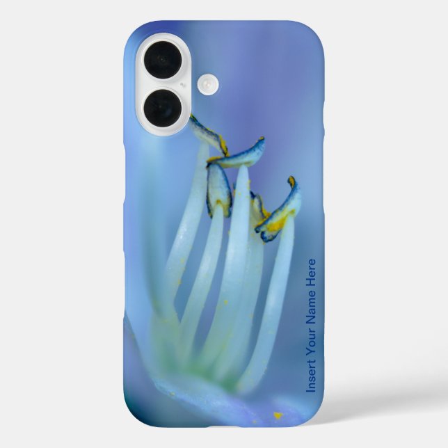 Personalised "La La Land" Elegant Floral Photo Case-Mate iPhone Case (Back)