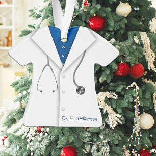 Personalised Lab Coat/Doctor Ornament