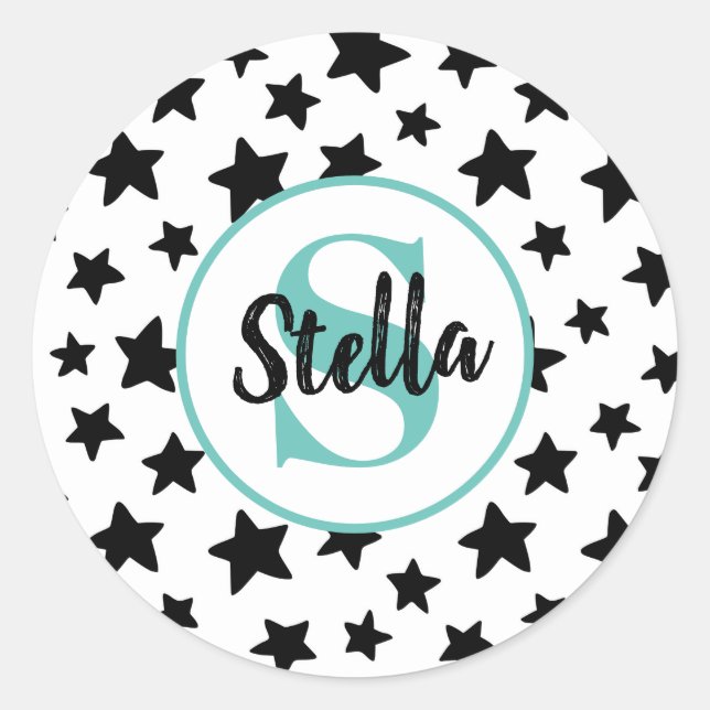 personalised labels for kids school supplies (Front)