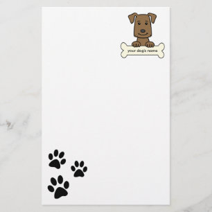 Personalised Labrador Retriever Stationery