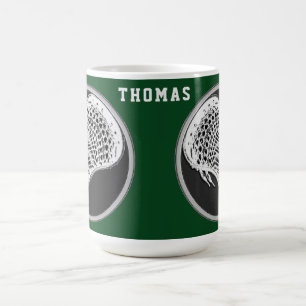 Personalised Lacrosse  Coffee Mug