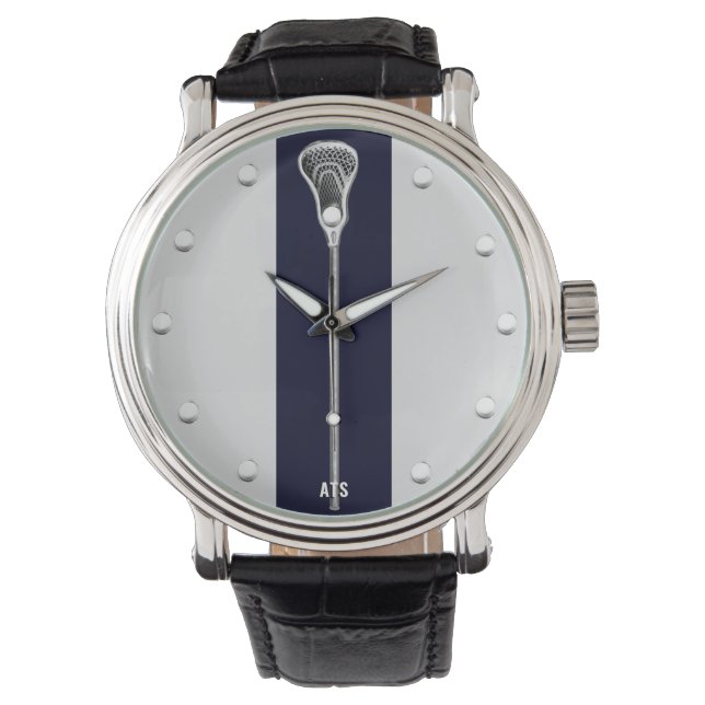 Personalised Lacrosse Collectable Watch (Front)