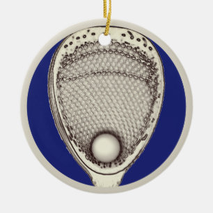 Personalised Lacrosse Goalie 2026 Collectable Ceramic Ornament