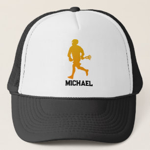 Personalised Lacrosse Name  Trucker Hat