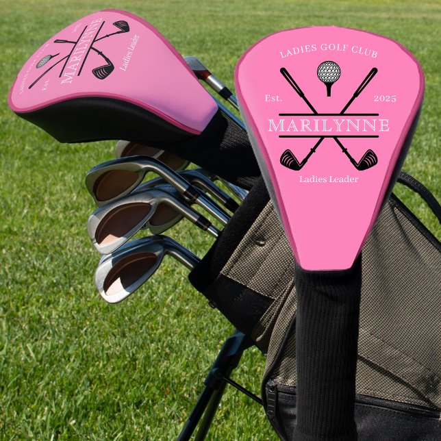 Personalised Ladies Club Name Golf Head Cover (Creator Uploaded)