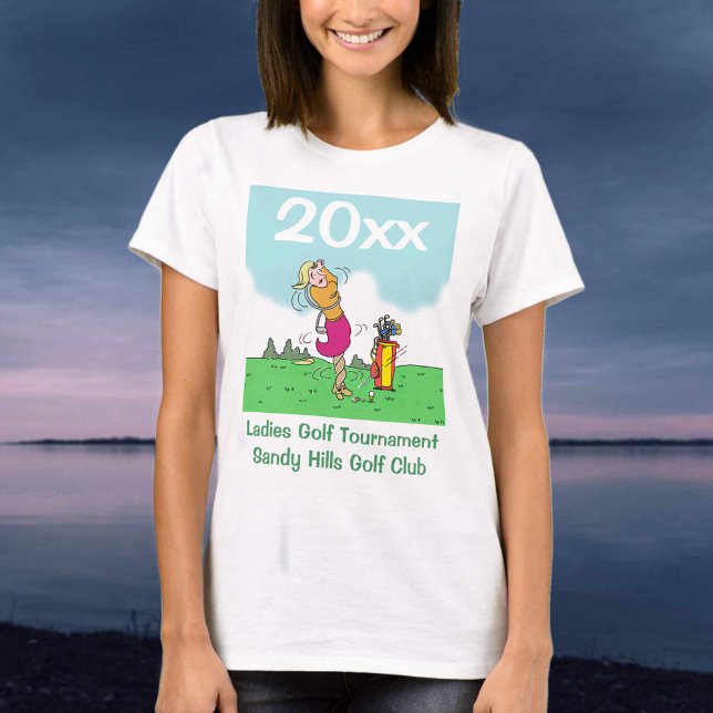 Personalised Ladies Golf Tournament Tops (Creator Uploaded)