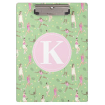 Personalised Lady Tennis Players 