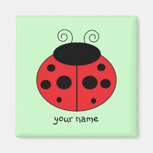 Personalised Ladybug Magnet