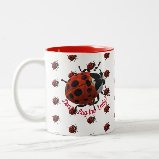 Personalised Ladybug Mug (Left)