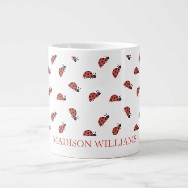 Personalised Ladybug Mug | Cute Custom Gift (Front)