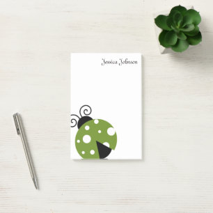 Personalised Ladybug notepad