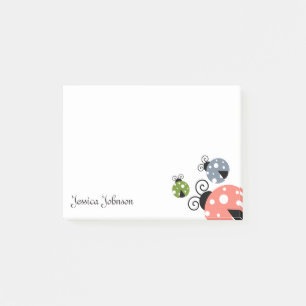 Personalised Ladybug notepad