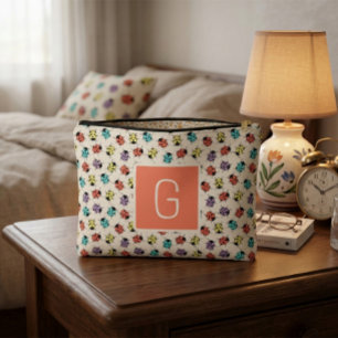 Personalised Ladybug Pouch Bag