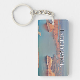Personalised Lake Powell Family Trip Year Key Ring
