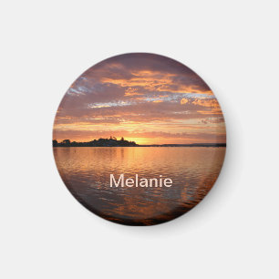 Personalised Lake Side Magnet