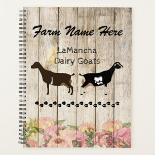 Personalised LaMancha Dairy Goat Farm Planner