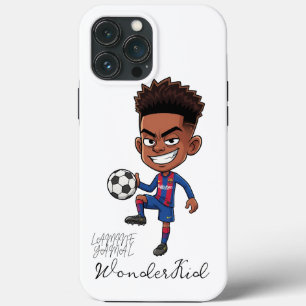 Personalised LamineYamal Cartoon iPhone 13 Pro Max Case