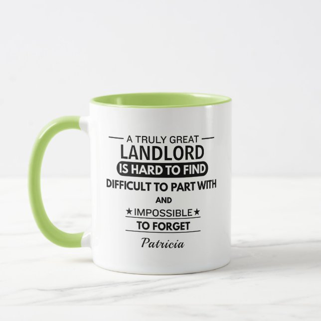 Personalised Landlord Mug (Left)