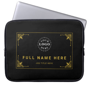 Personalised Laptop Bag with Name and Job Title