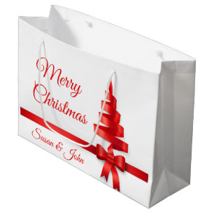 Personalised Large Christmas Gift Bag