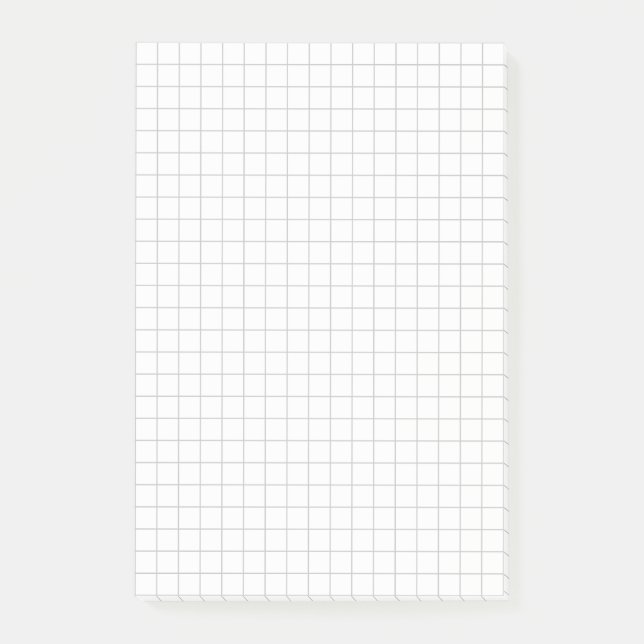 Personalised Large Graph Paper Post-it Notes (Front)