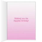 Personalised Large Jumbo Birthday Card for child