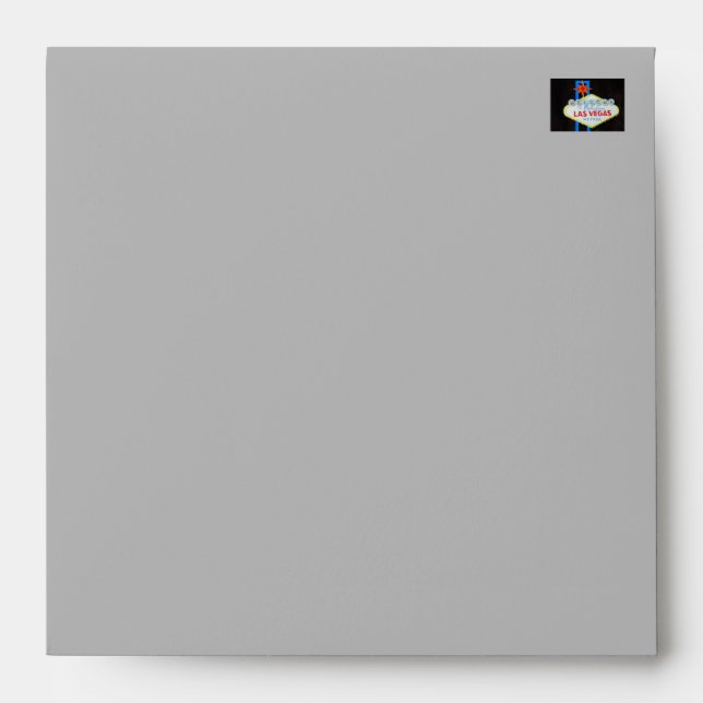 Personalised Las Vegas Sign Envelopes (Front)