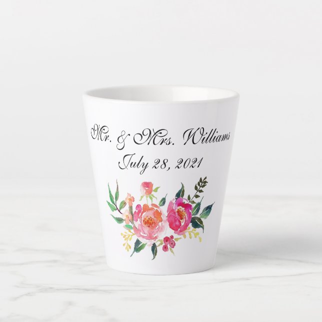 Personalised Latte Mug (Front)