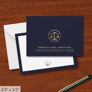 Personalised Law Firm Card