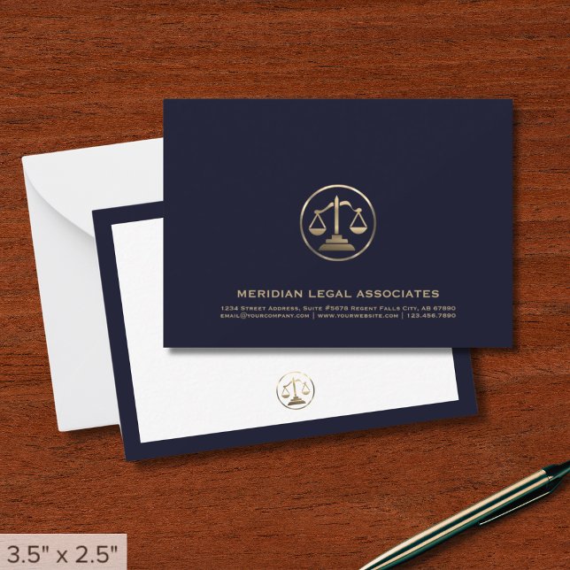 Personalised Law Firm Card (Creator Uploaded)