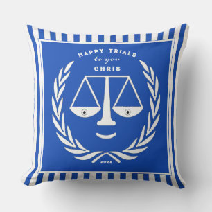 Personalised Law School Grad Gift Cushion