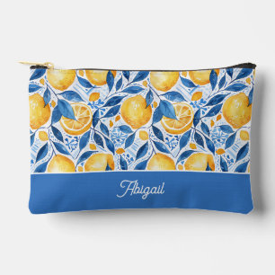 Personalised Lemon Accessory Pouch