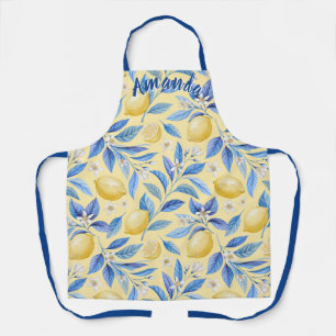 Personalised Lemon Lover Apron