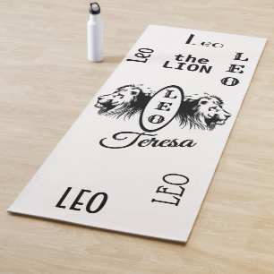 Personalised Leo Zodiac Yoga Mat