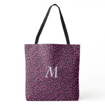 Personalised Leopard Print Tote Bag