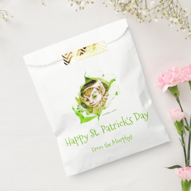 Personalised Leprechaun Favour Bag (Sealed)