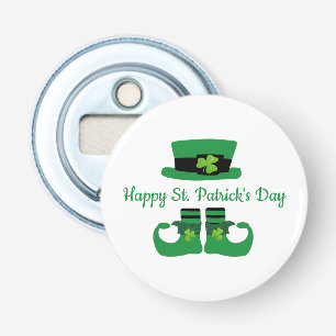 Personalised Leprechaun St. Patrick's Day Party Bottle Opener