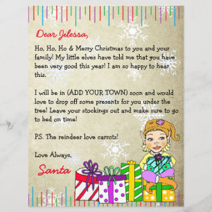 Personalised Letter from Santa Claus