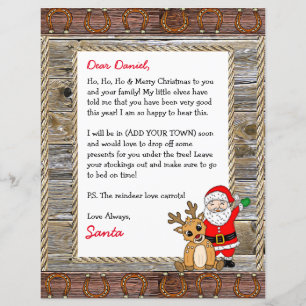 Personalised Letter from Santa Claus