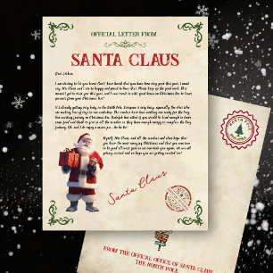 Personalised Letter from Santa Claus