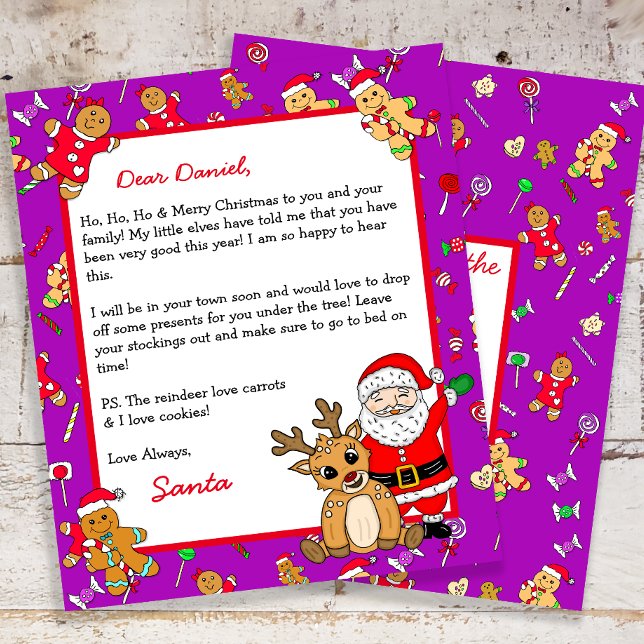 Personalised Letter from Santa Claus (Creator Uploaded)