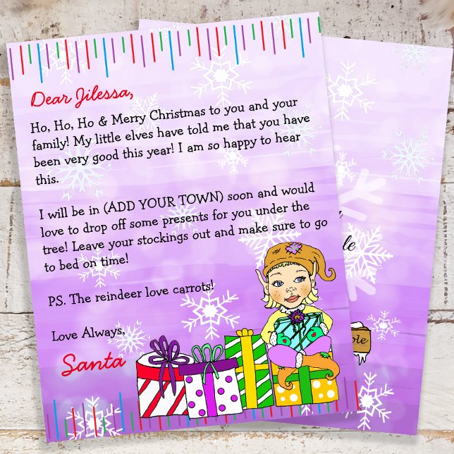Personalised Letter from Santa Claus (Creator Uploaded)