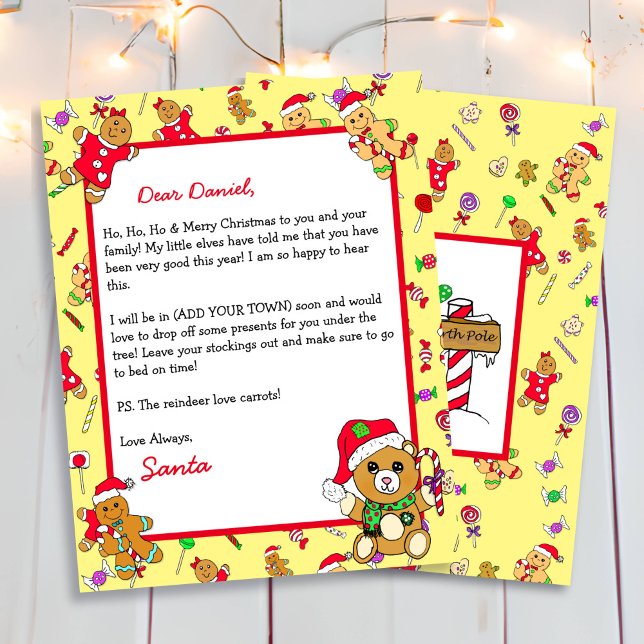 Personalised Letter from Santa Claus (Creator Uploaded)