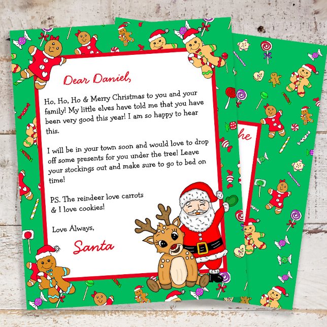 Personalised Letter from Santa Claus (Creator Uploaded)