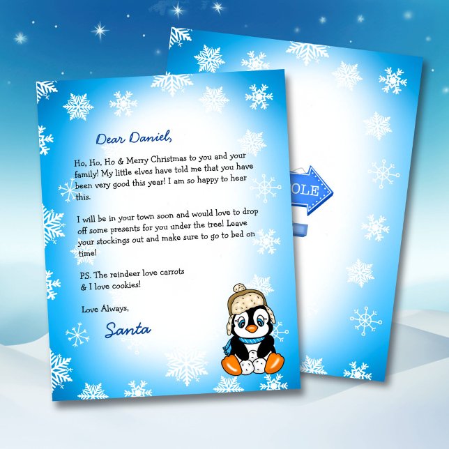 Personalised Letter from Santa Claus (Creator Uploaded)
