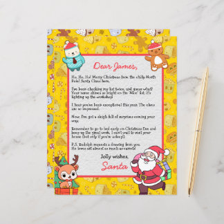 Personalised Letter from Santa Claus for kids